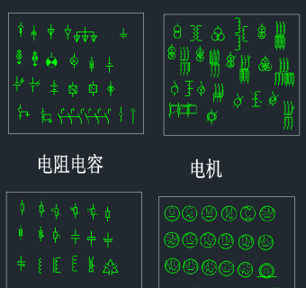 电气元件CAD图库，机房弱电施工图纸下载