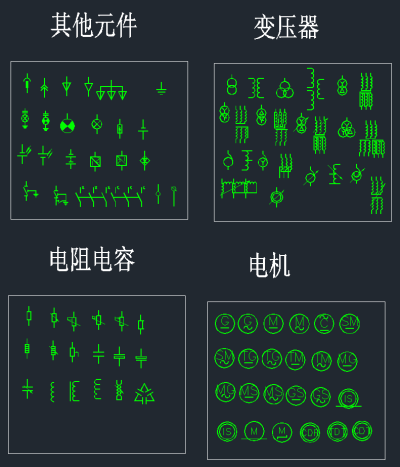 电气元件CAD图库，机房弱电施工图纸下载