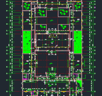 古建CAD施工图，古建CAD建筑图纸下载