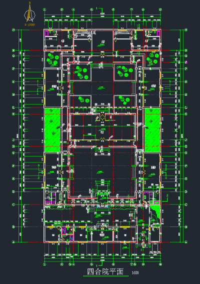 古建CAD施工图，古建CAD建筑图纸下载