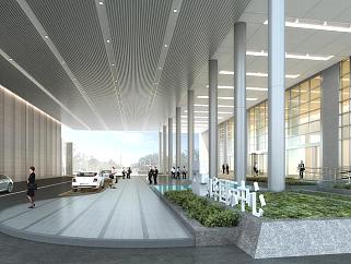 英国安托士建筑设计广州凯华国际中心办公楼施工图CAD图纸，办公室CAD设计图下载