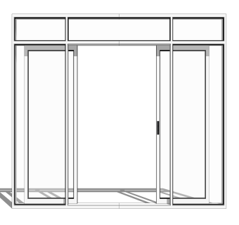 入户门草图大师模型，室内门SU模型下载