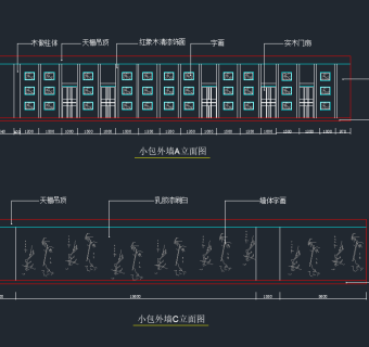 某古典风格中餐厅装修图cad施工图下载、某古典风格中餐厅装修图dwg文件下载