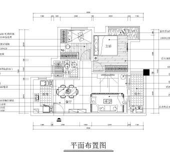 家装套房平面立面剖面施工图CAD图纸下载dwg文件下载