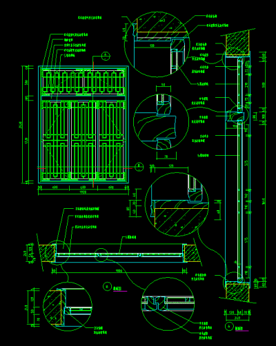 仿古中式古<a href=https://www.yitu.cn/sketchup/chuang/index.html target=_blank class=infotextkey>窗</a>节点详图