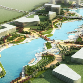 城市生态水岸自然景观设计规划案例