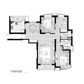 上海凯德置地的徐家汇南丹东路莱诗邸公寓施工图CAD下载dwg文件下载