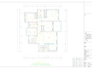 现代四居室设计施工图含实景和CAD模型下载