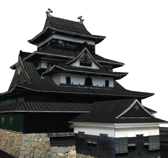 日式城堡草图大师模型下载、日式城堡su模型下载