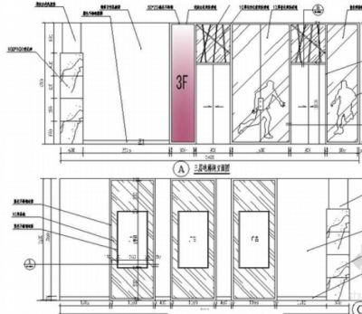 [武汉]<a href=https://www.yitu.cn/su/7798.html target=_blank class=infotextkey>城市</a>商业中心现代综合广场装修施工图<a href=https://www.yitu.cn/sketchup/dianti/index.html target=_blank class=infotextkey><a href=https://www.yitu.cn/sketchup/diantizoulang/index.html target=_blank class=infotextkey>电梯</a></a>厅立面图