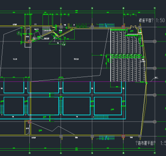 某四层市政府会议中心建筑施工图,图库CAD建筑图纸下载