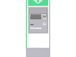 现代ATM<em>机</em>草图大师模型，ATM<em>机</em>su模型下载