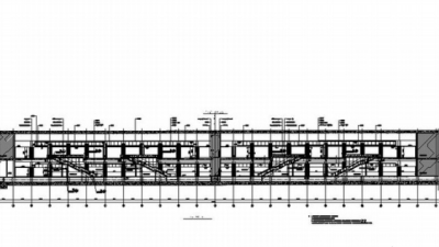 [北京]<a href=https://www.yitu.cn/sketchup/ditie/index.html target=_blank class=infotextkey><a href=https://www.yitu.cn/su/7872.html target=_blank class=infotextkey>地</a><a href=https://www.yitu.cn/su/7388.html target=_blank class=infotextkey>铁</a></a>四号线现代风格公共区域装修施工图（含效果图）剖立面图 