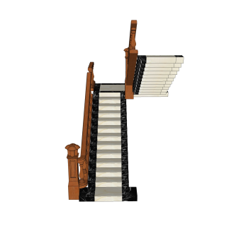 现代瓷砖草图大师模型，瓷砖SKP模型下载