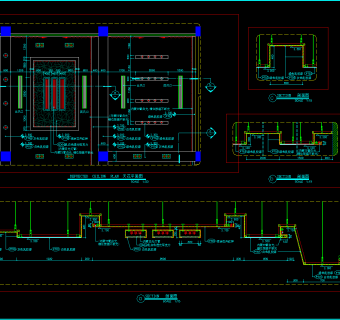 海天味业装修施工图，海天味业CAD平立面图下载
