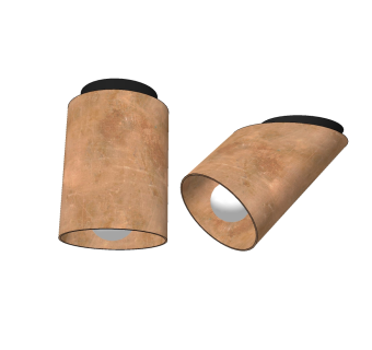   现代筒灯射灯SU模型，射灯sketchup模型下载