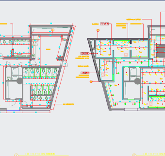 青岛大剧院cad施工图下载、青岛大剧院dwg文件下载