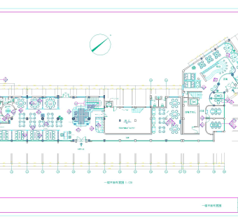 经典中式餐厅建筑设计施工图下载