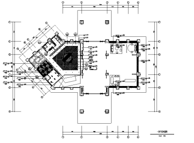 一层天<a href=https://www.yitu.cn/sketchup/huayi/index.html target=_blank class=infotextkey>花</a>布置图