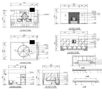 KTV包房详图CAD工程图纸免费下载