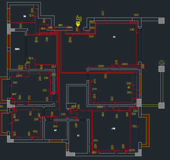 最新房地产CAD施工图，房地产CAD建筑图纸下载