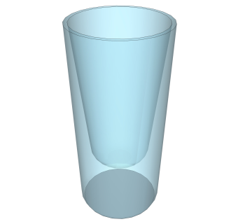 水杯草图大师模型，杯子SU模型下载