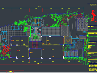 全套花园平面图设计CAD图库，花园CAD施工图纸下载