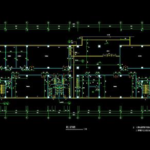 湖南吉首市黄永玉博物馆建筑项目施工图CAD图纸，博物馆cad设计图纸下载
