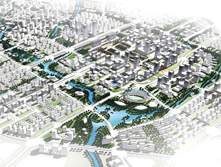 合肥东区新城市镇总体城乡景观设计规划文本方案