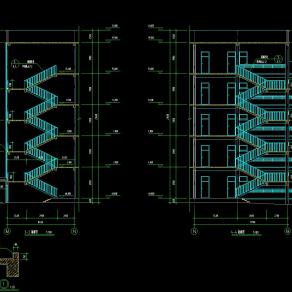 某学校全套建筑施工图纸，学校cad建筑设计工程图纸下载