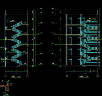 某学校全套建筑施工图纸，学校cad建筑设计工程图纸下载