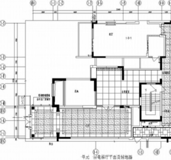 花园小区高层住宅楼室内施工图