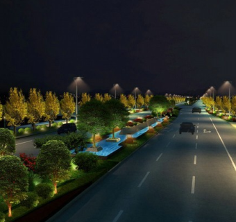 新城区道路景观规划设计方案