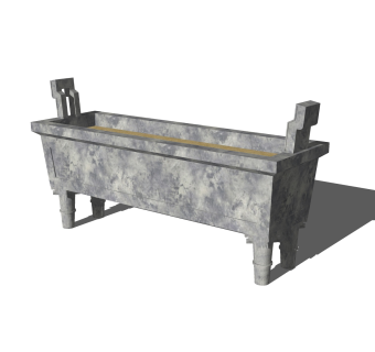 中式香炉草图大师模型，香炉sketchup模型免费下载