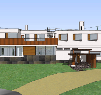 阿尔瓦·阿尔托玛利亚别墅草图大师模型下载