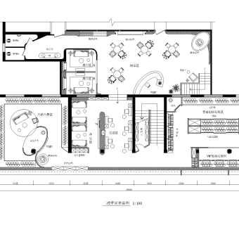 现代爱诺婚纱摄影店施工图cad图纸下载