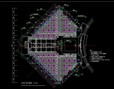 重庆公园广场景观设计施工图CAD图纸