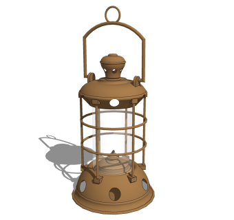  现代灯具草图大师模型，灯具SU模型下载