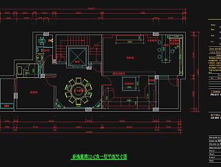 新中式风格别墅全套CAD施工图，CAD建筑图纸免费下载
