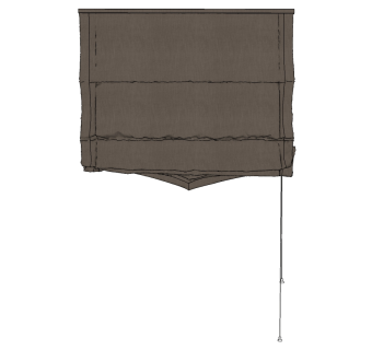 现代窗帘草图大师模型下载、现代窗帘su模型下载