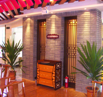 中式餐厅装修图，餐厅CAD图纸下载