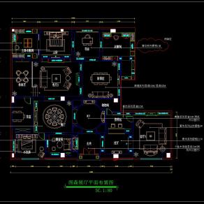 整木家居展厅深化CAD图纸及实景图，CAD建筑图纸免费下载