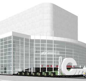 现代办公楼草图大师模型，办公楼sketchup模型免费下载