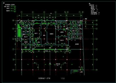 中学全套建筑施工图，中学cad设计图纸下载