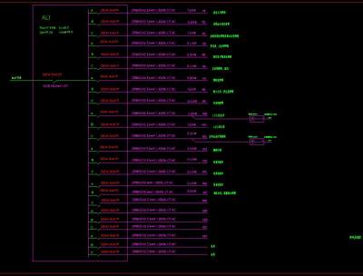 电气系统图cadCAD图纸