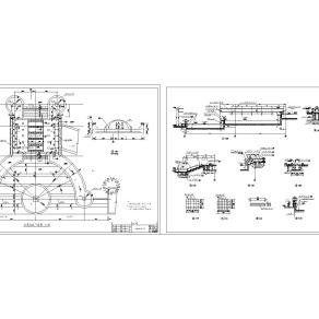 喷泉水景水池CAD工程图纸下载