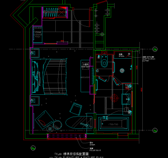 商务旅游酒店CAD施工图，酒店CAD建筑图纸下载