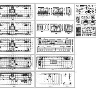 商场建筑设计图方案赏析,商场购物中心CAD图纸下载