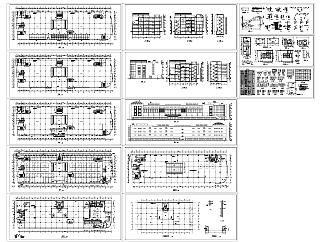 商场建筑设计图方案赏析,商场购物中心CAD图纸下载