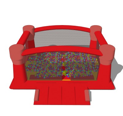 现代玩具球草图大师模型，玩具球SKP模型下载